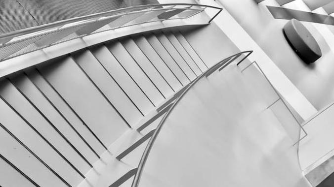 Stuttgart Museum Stairs